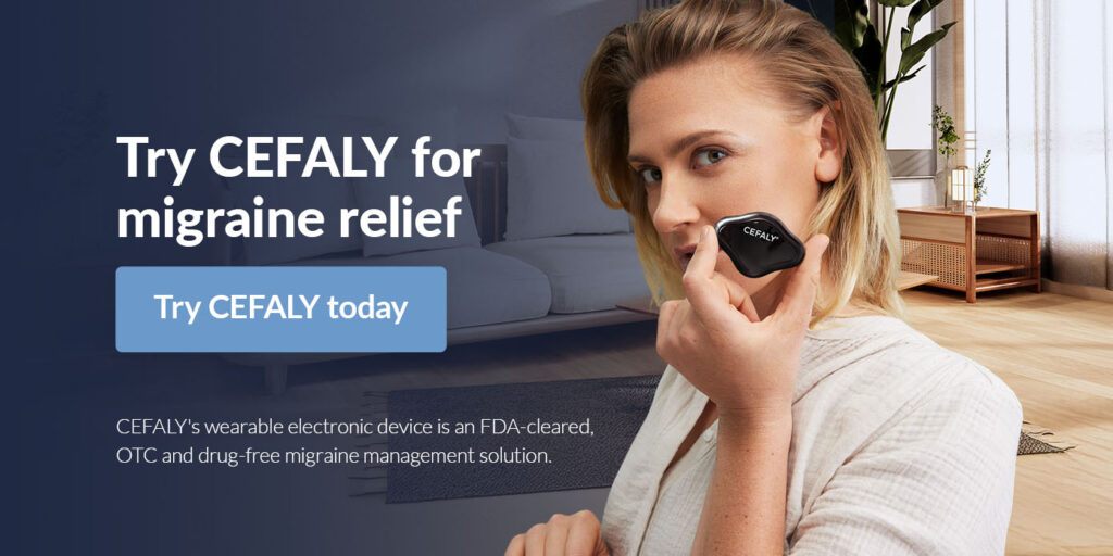 Try CEFALY for migraine relief