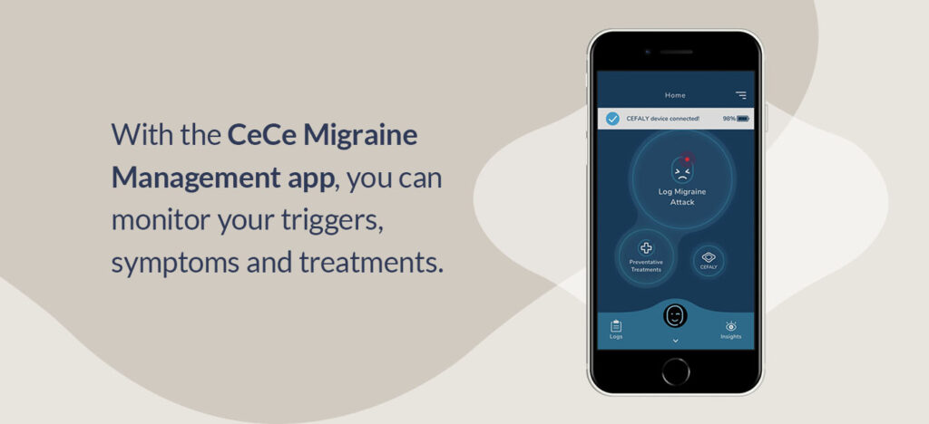 CeCe Migraine Management app
