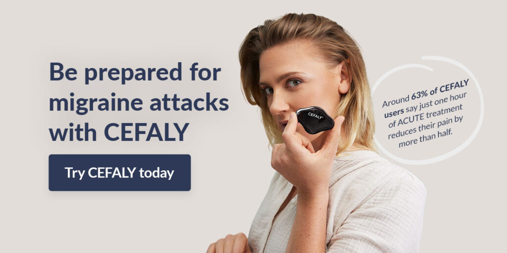 Be prepared for migraine attacks with CEFALY