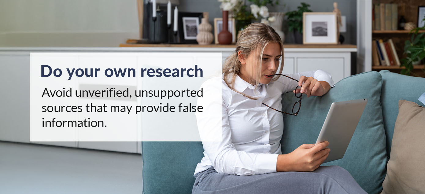 Do your own research