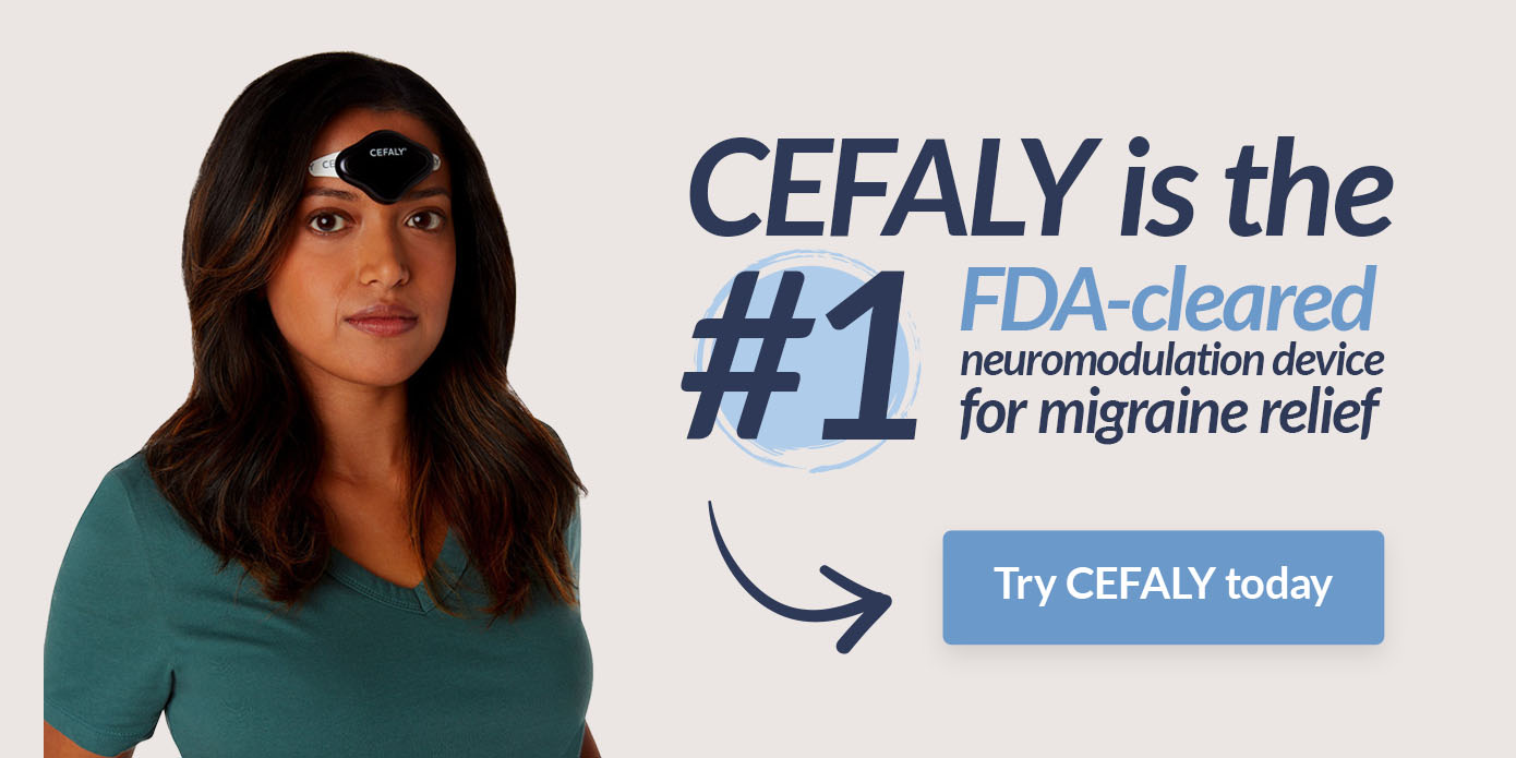 Try CEFALY for migraine relief