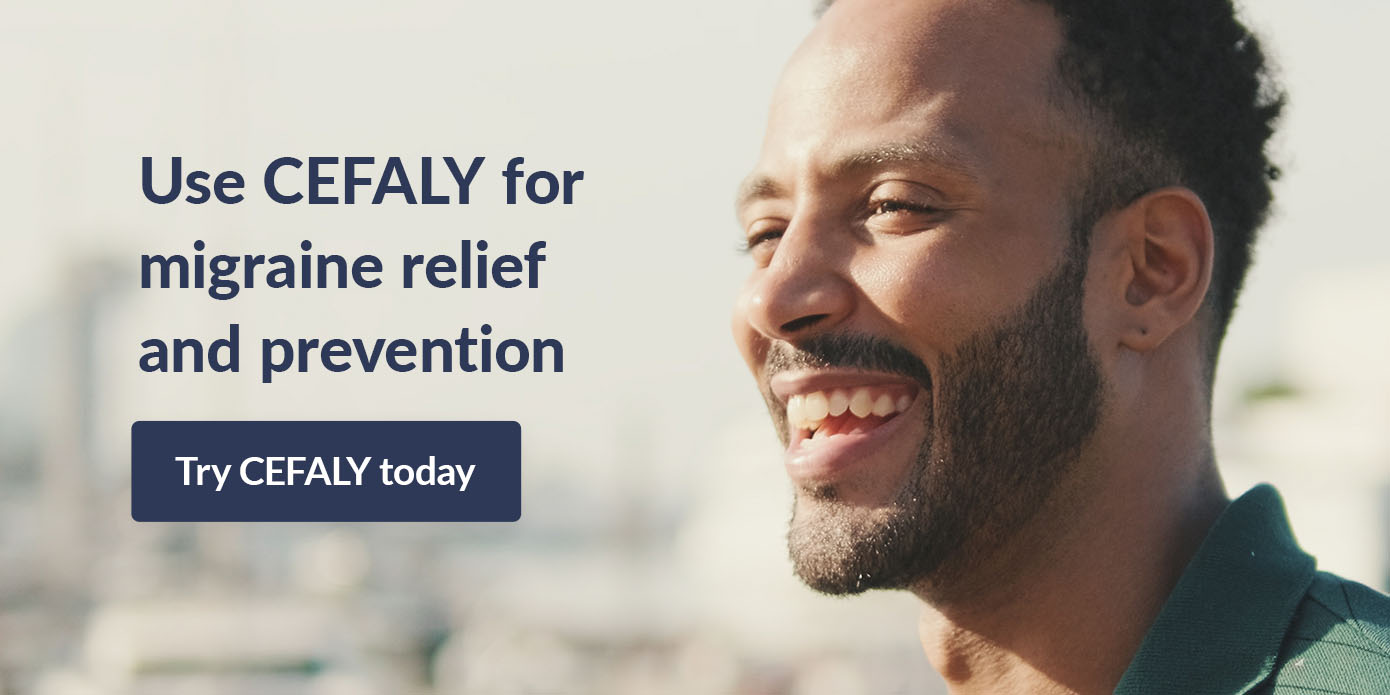Use CEFALY for migraine relief and prevention